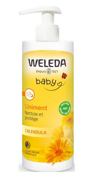 Image Weleda Baby Liniment Calendula - flacon pompe 400 ml