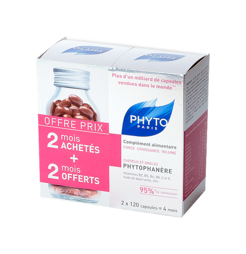 PHYTOPHANERE CHEVEUX ONGLES 120X2 CAPSULES