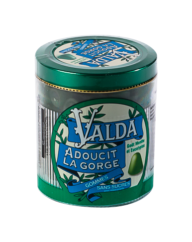 VALDA GOMME MENTHE SANS SUCRE 50 G