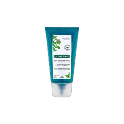 Image Klorane - Menthe Aquatique - Après-shampoing détox à la Menthe aquatique BIO - Cheveux normaux 150 ml