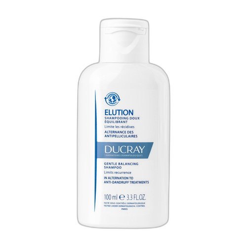 Ducray - Elution - Shampooing doux équilibrant - Complément des traitement antipelliculaire 100 ml