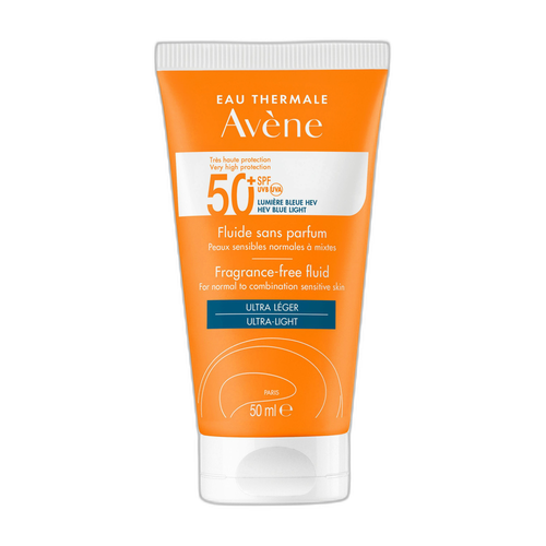 Image Avene Eau Thermale Avène - Fluide sans parfum SPF 50+ 50 ml