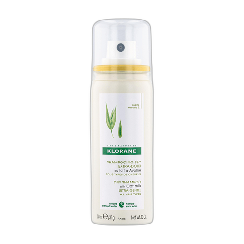 Image Klorane - Avoine - Shampoing sec extra-doux au lait d’Avoine - L’original - Tous types de cheveux 50 ml