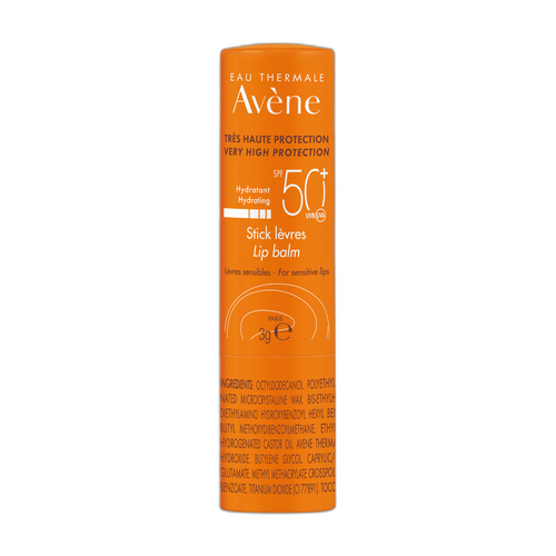 Image Avene Eau Thermale Avène - Solaire - Stick lèvres SPF 50+ 3 g