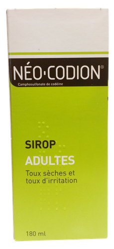 Image NEO-CODION SIROP ADULTE 180ML