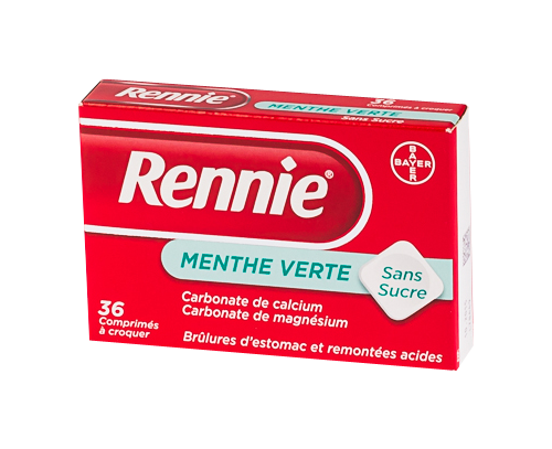 Image RENNIE 36 COMPRIMES A CROQUER SANS SUCRE