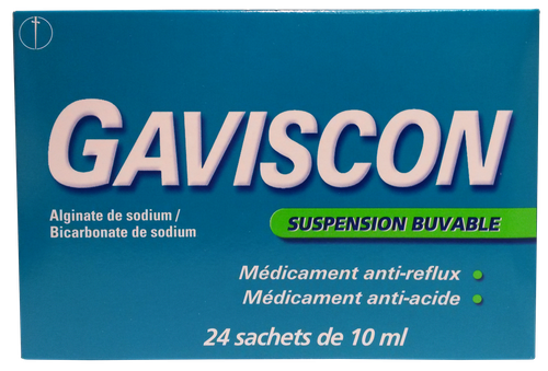 GAVISCON SUSPENSION BUVABLE SACHET 10ML X24