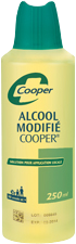 Image ALCOOL MODIFIE 70 COOPER 125ML