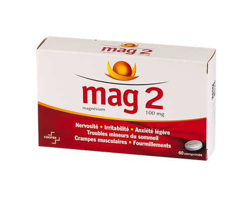 Image MAG 2 100MG 60COMPRIMÉS