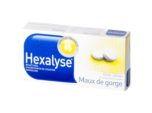 Image HEXALYSE COMPRIMÉS À SUCER 24