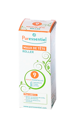 Image PURESSENTIEL ROLLER MAUX DE TETE 5ML