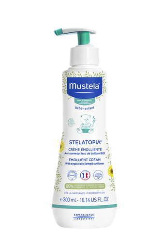 Image Mustela Crème émolliente Flacon pompe 300ml