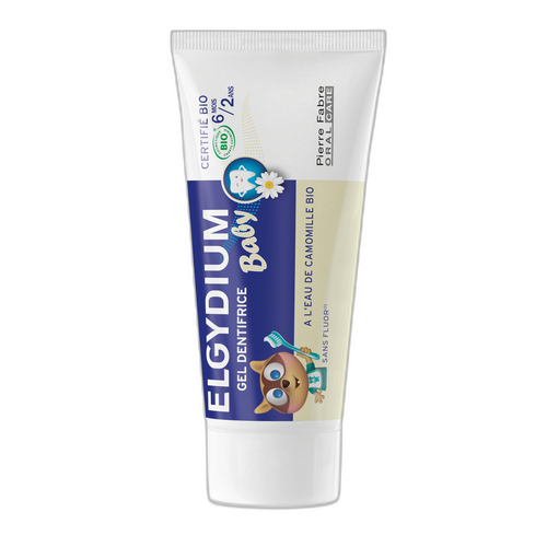 Image Pierre Fabre Oral Care - ELGYDIUM Baby - BIO - Dentifrice bébé 6 mois /2 ans 30 ml