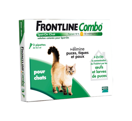 Image FRONTLINE COMBO CHAT PIPETTES 3 0.5 ML