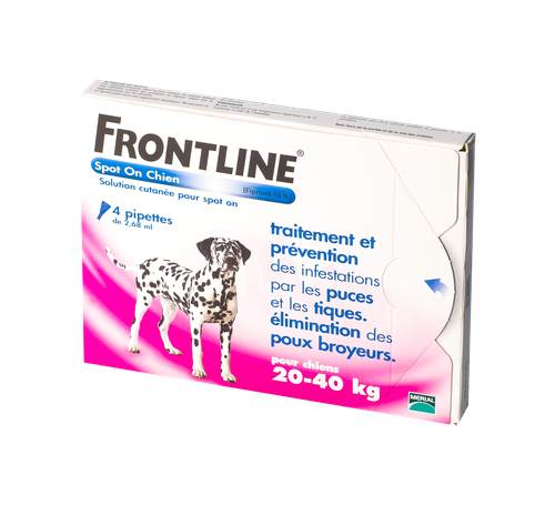 Image FRONTLINE CHIEN L SPOTON 4 PIPETTES