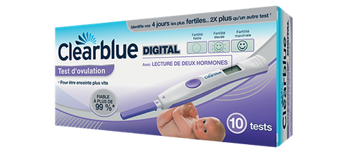 Image CLEARBLUE TEST OVULATION 2 HORMONES 10