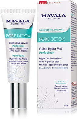 Mavala Pore Detox Fluide Hydra-Mat Perfecteur 45ml