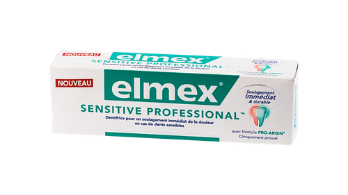 Image ELMEX DENTIFRICE SENSITIVE PROFESSIONEL 75ML